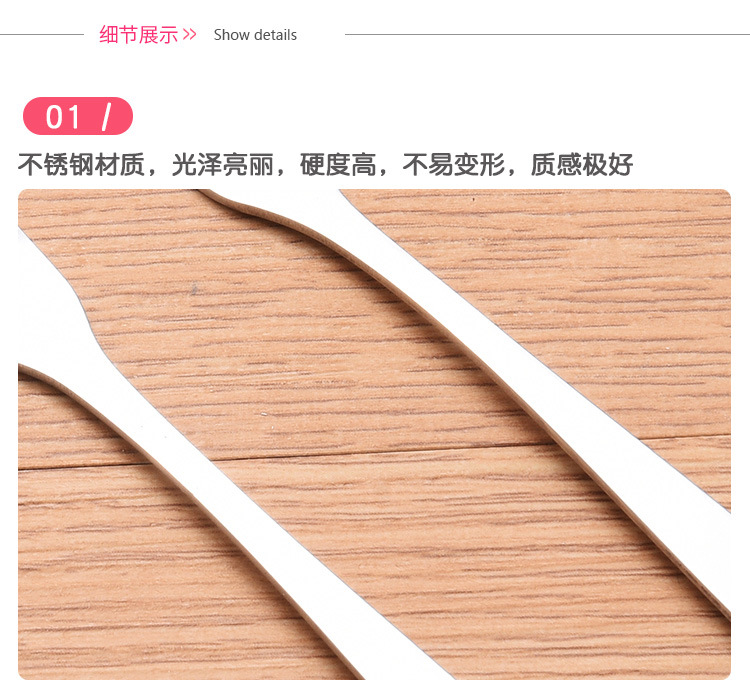 Wholesale of creative stainless steel fruit forks, Western tableware, small forks, two-toothed forks, fruit skewers and dessert forks pic 14