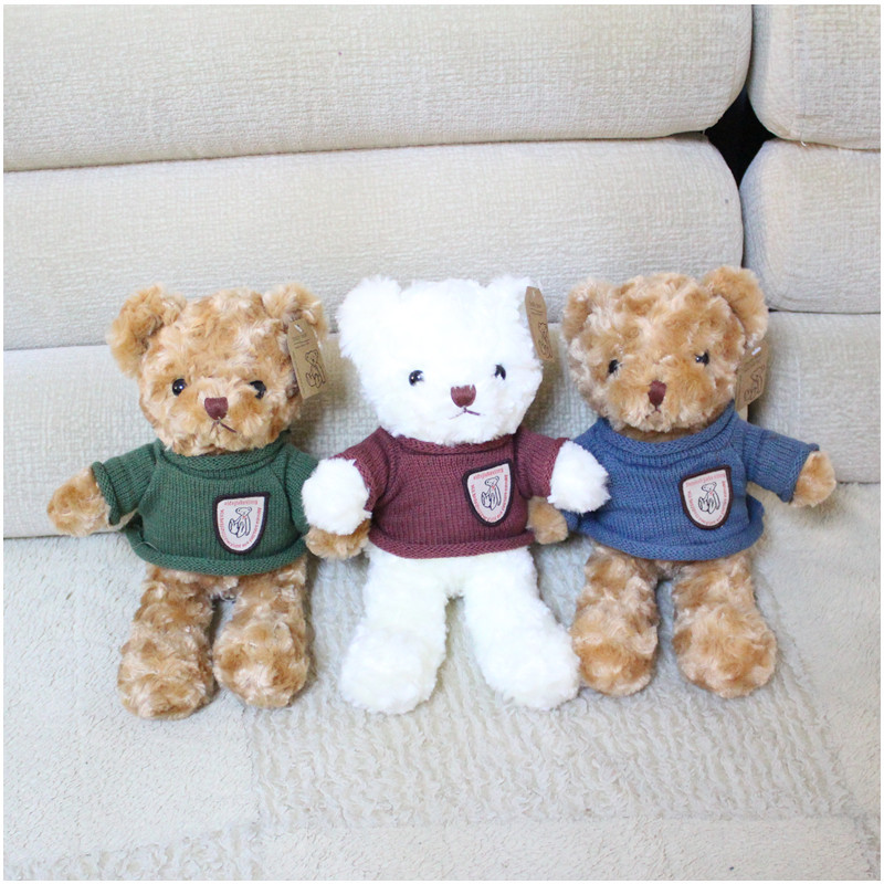 潮流玩具泰迪熊毛绒玩偶批发哭娃可爱柔软儿童礼物详情12