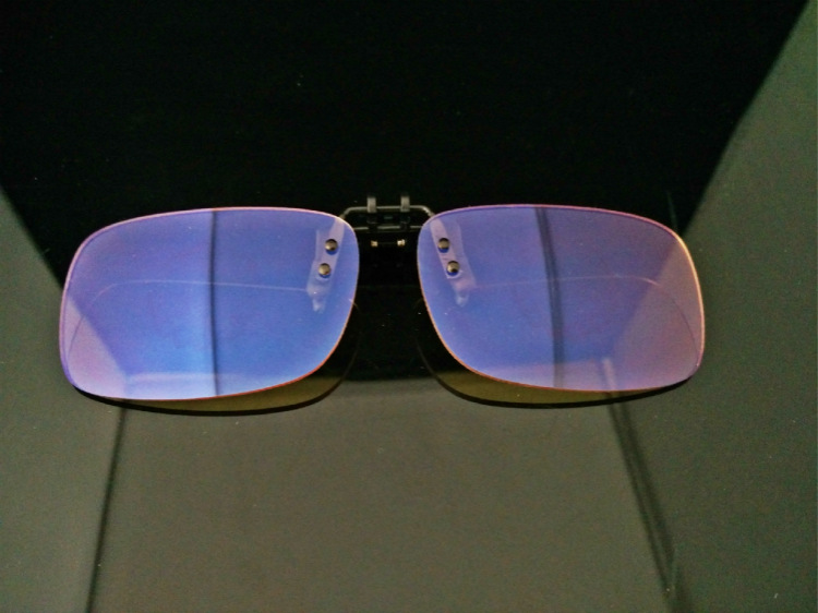 Glasses clips, blue light clips, small clips, coated clips, radiation protection glasses, computer eye protection clips, anti- pic 5