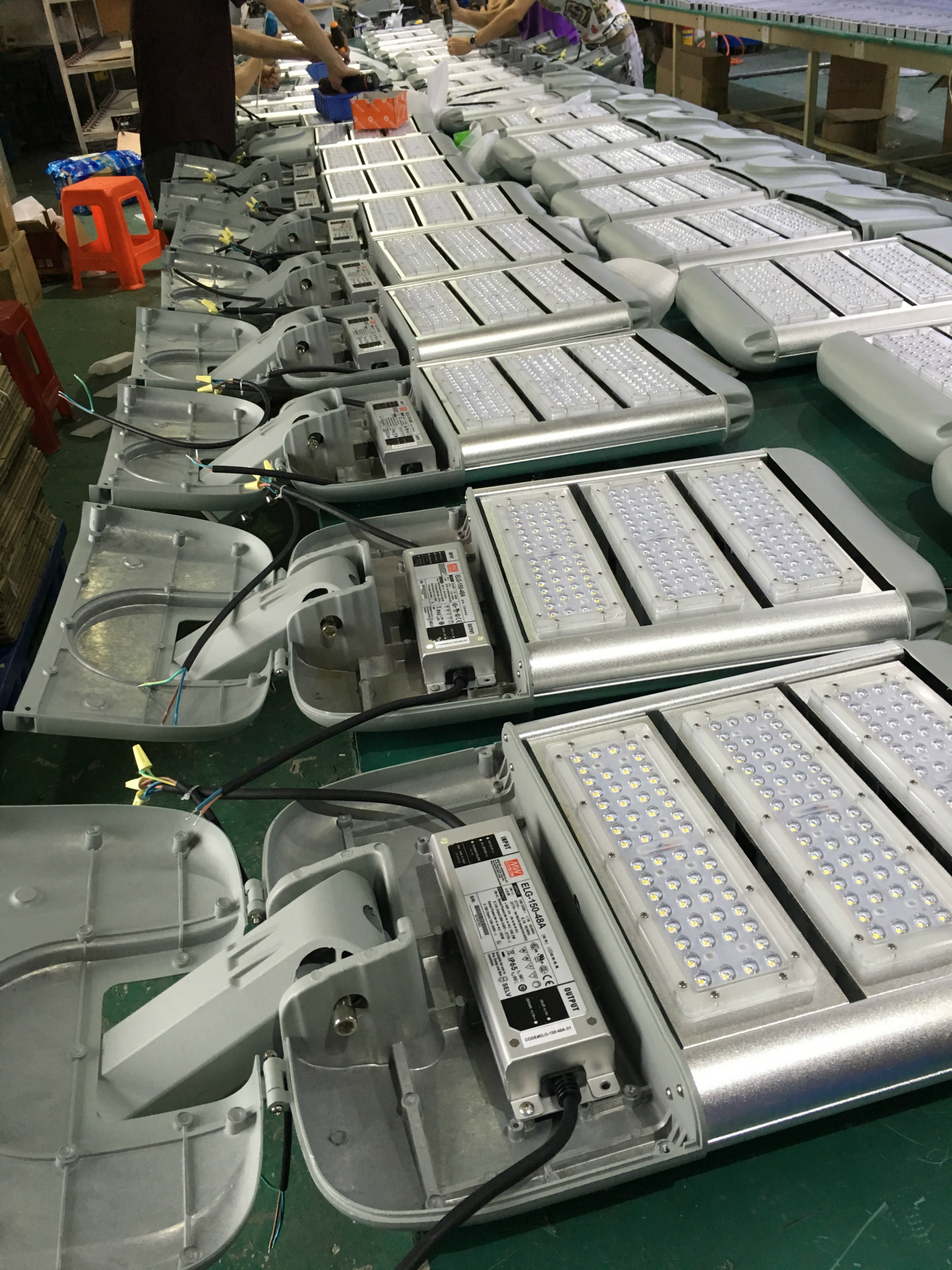 LED street lamp head 12W, 30W, 40W, 50W, 60W, 80W, small Golden Bean street lamp, solar flat toothbrush, street lamp arm pic 19