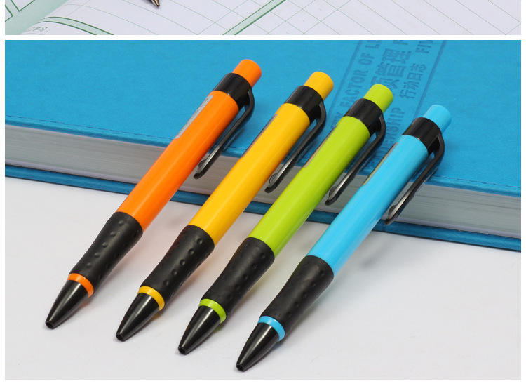 Tianfeng Ballpoint Pen 587A press plastic office ballpoint pen wholesale, smooth writing pic 13