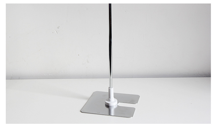 Desktop pop metal display stand, stainless steel telescopic advertising KT board, desktop advertising stand, supermarket display board stand, milk tea shop new product notice base, fresh food counter product label stand, fixed configuration for catering counter display pic 10
