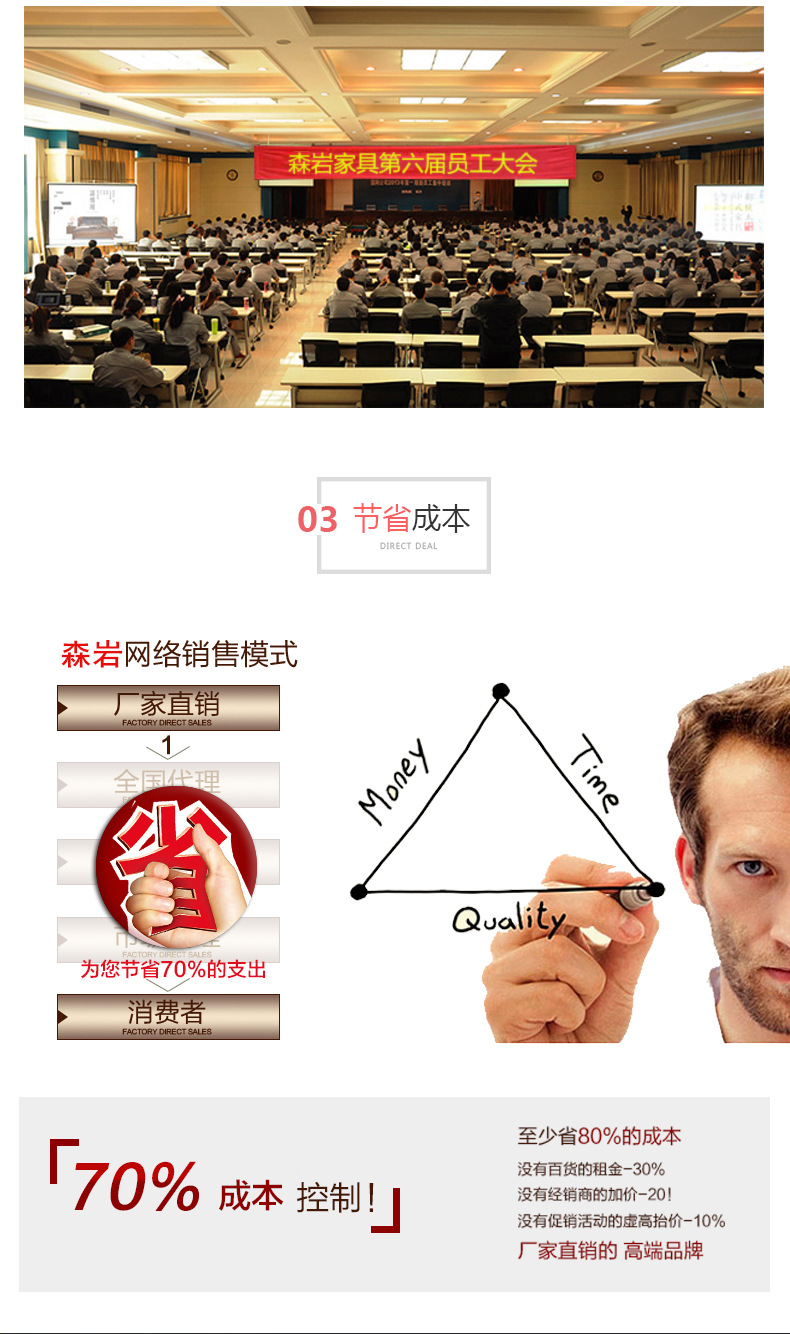 美式复古家具1.8米实木双人床简约法式安娜床简约高箱储物主卧床详情24