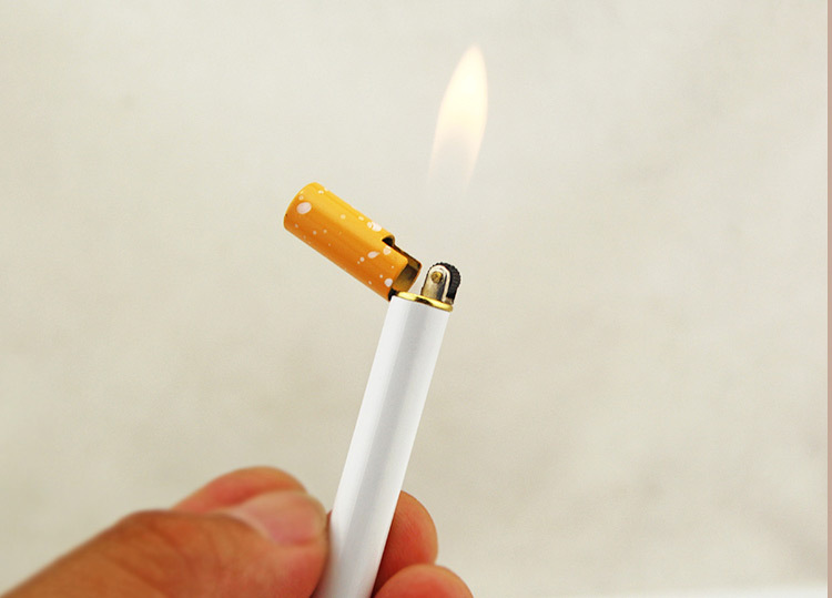 迷你细香烟可印制个性新奇特创意小巧便携砂轮明火打火机厂家批发详情11