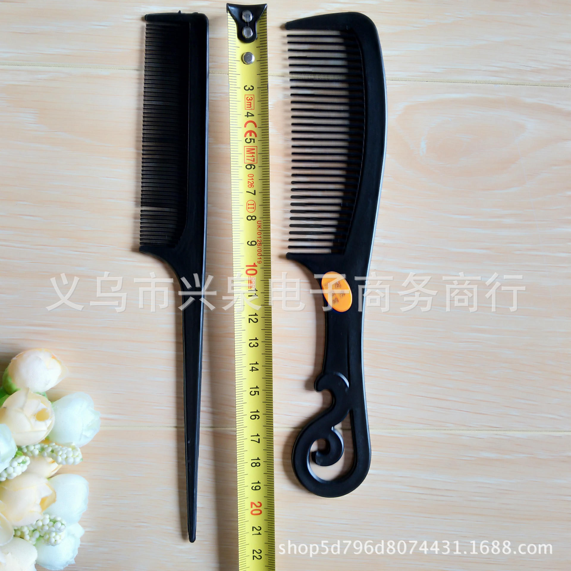 【3-11】 Black pair combs, 20 yuan per pack, 1440 yuan per box. Store combs, two sets of combs, hair care combs, pointed black combs, wholesale for one yuan pic 2