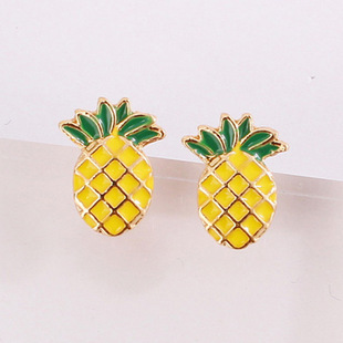 欧美时尚精美饰品流行热销速卖通新款烧焊水钻爪链水滴耳钉耳环女详情16