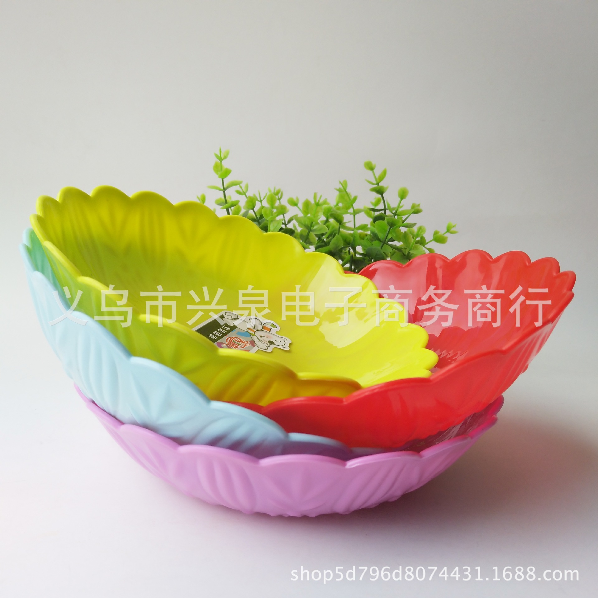 【 Zone 3-7 】 Lace plastic plates 600 yuan per box. Fruit plates, snack plates, candy plates. Colorful plastic plates. Wholesale supply of one-yuan general merchandise pic 10