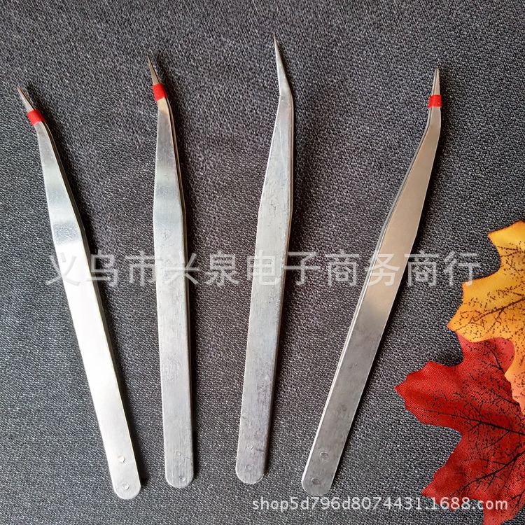 【 Zone 1-10 】 Large elbow tweezers 10 pairs / 100/ 2000 yuan elbow tweezers Stainless steel finger pliers 16 cm elbow tweezers maintenance tools 1 yuan per piece supply pic 6