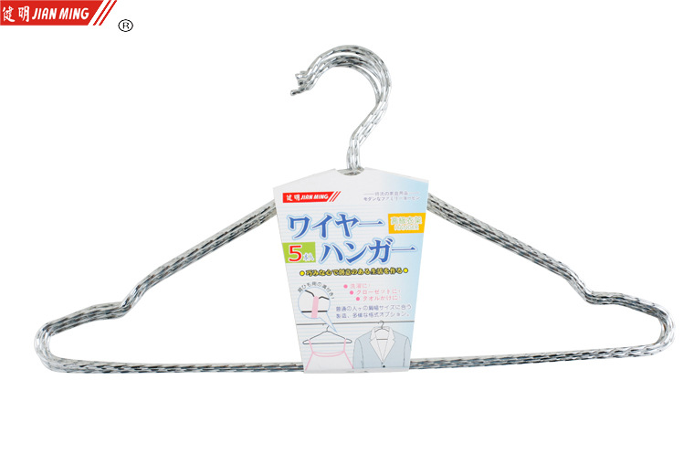 JM1009 Solid thickened high manganese steel patterned clothes hanger, drying rack, anti-slip clothes drying rack, patterned clothes hanger pic 10