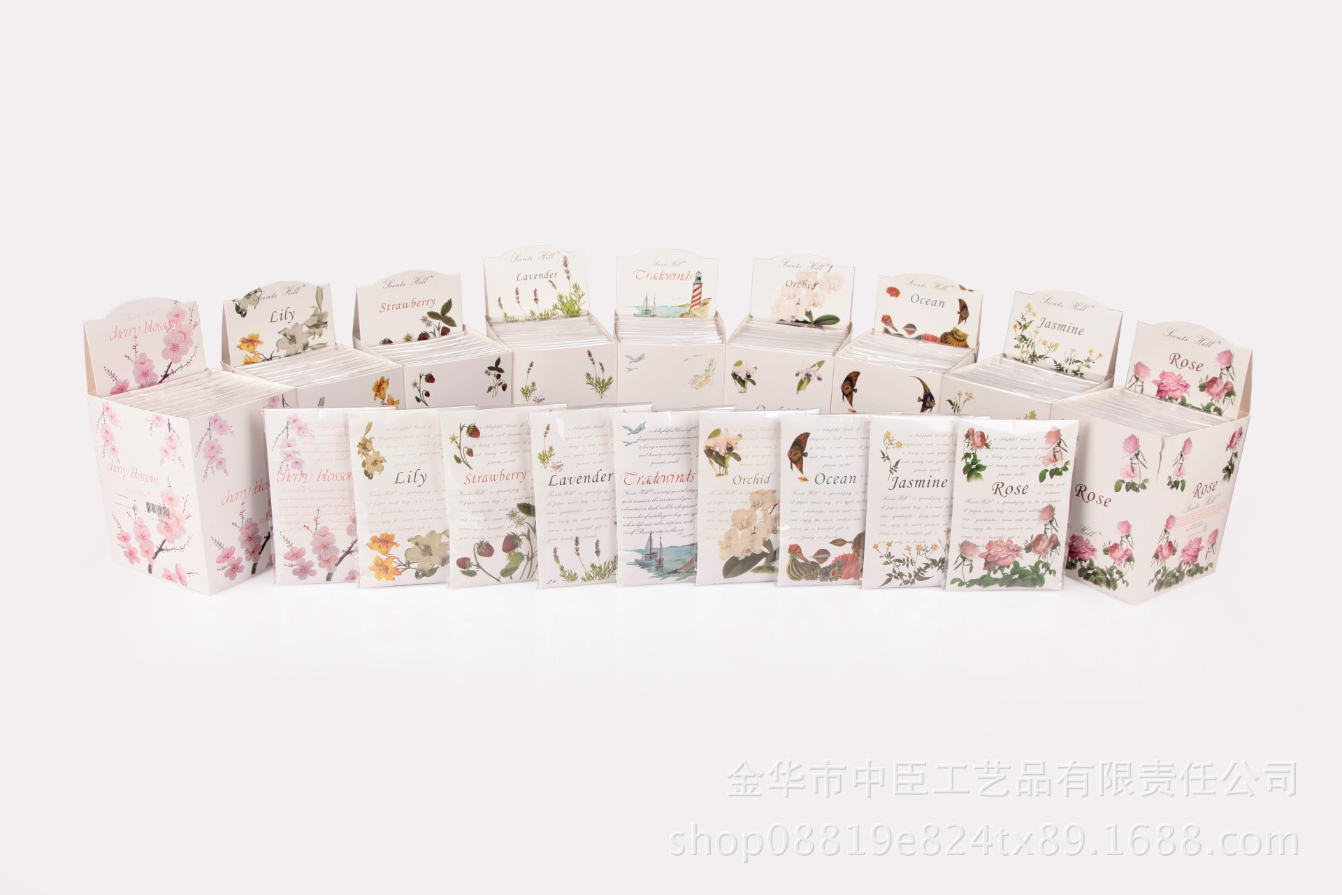 Floral pattern kraft paper box, airplane box, 120g paper box, gift box, customizable, simple style pic 3