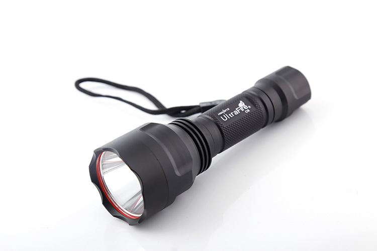 Hunter Tiger c8 led flashlight, strong light charging, waterproof, high-power outdoor flashlight, bicycle logo pic 20
