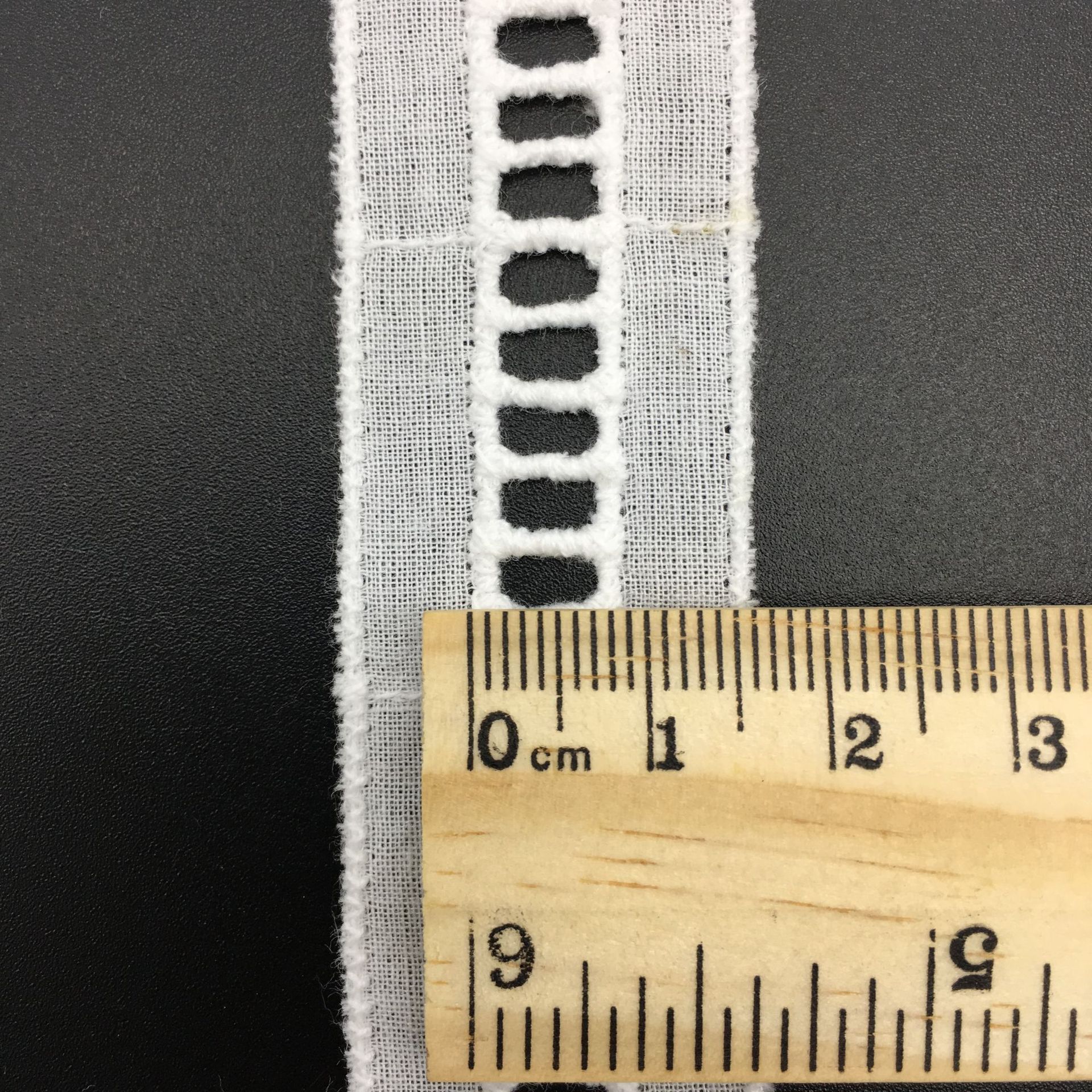 Clothing accessories, cotton lace, cotton embroidery, staircase lace, flat embroidery, hollowed-out embroidery, DIY wholesale pic 11