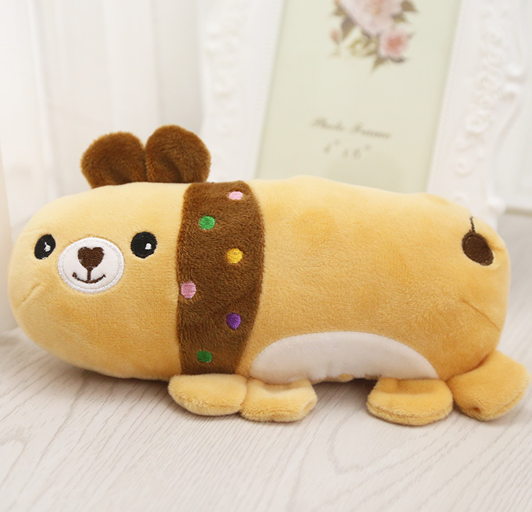 法国斗牛犬毛绒玩具耐咬发声水果卡通动物宠物公仔猫咪玩偶礼物详情18