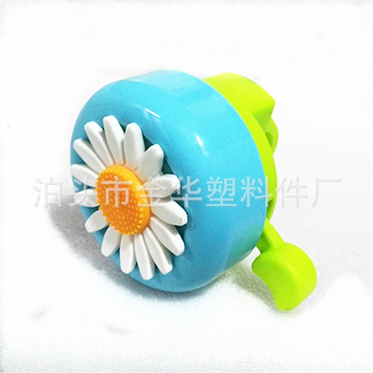 Bicycle bell accessories, chrysanthemum bicycle bells with flower decorations, small bell berths pic 8