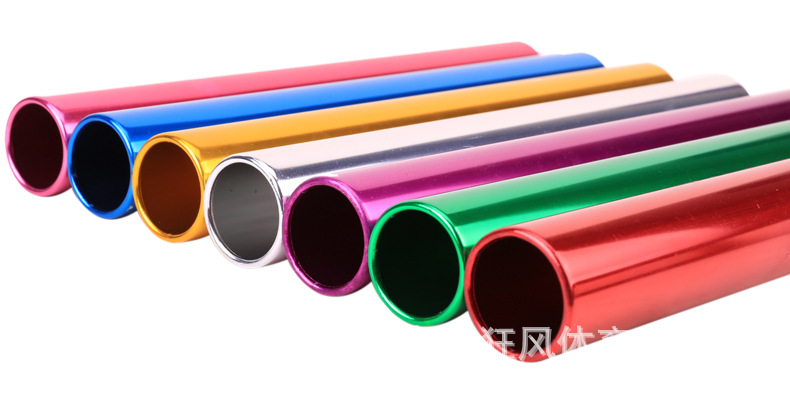 加粗3.8cm铝合金接力棒氧化电镀标准成人比赛接力棒传递棒信号棒详情19