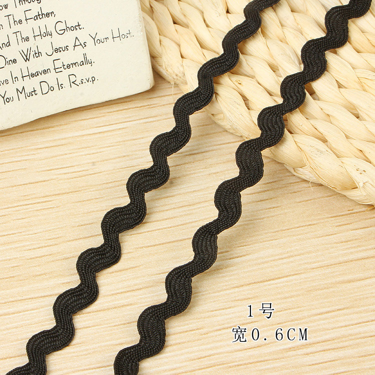 Black DIY lace clothing accessories and home decoration factory direct sales pic 7