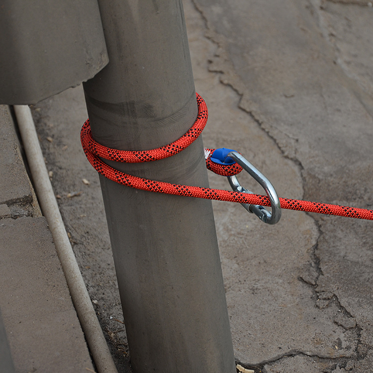 Cross-border discount: Reflective outdoor climbing rope, nylon rope, climbing rope, survival rope, rappelling rope, polyester mountaineering safety rope pic 34