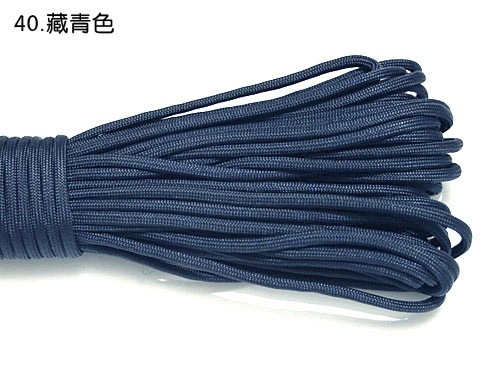 7七芯伞绳31米100英尺4MM户外编织手链用绳捆绑晾晒绳200色详情12