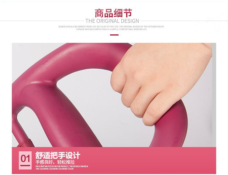 Hand-pulled cart, supermarket shopping cart, elderly grocery shopping cart, stair-climbing cart, three-wheeled folding trolley, trolley, small trailer pic 12