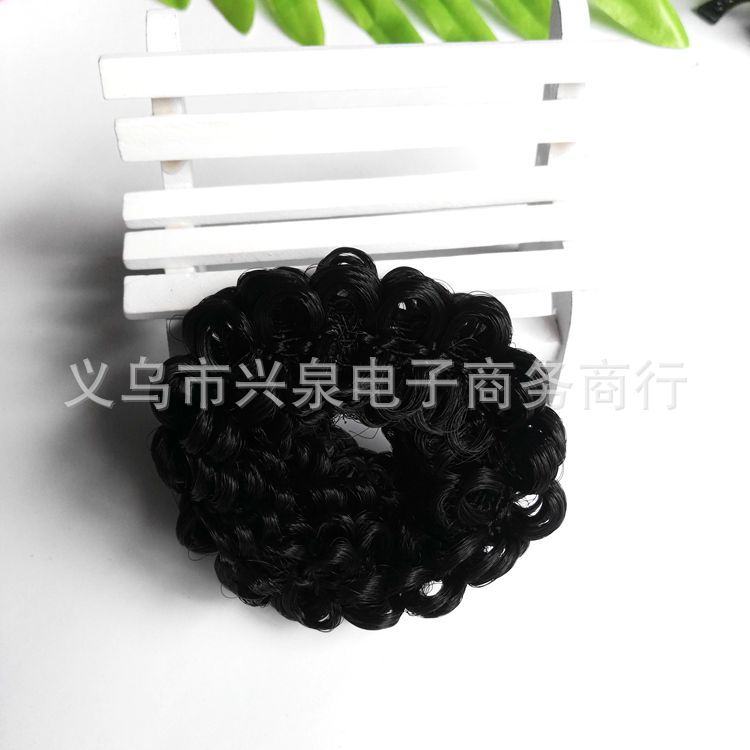 【1-7 Zones 】 Large wigs 20 per pack, large wig loops, hair loops, realistic headwear, fiber hair accessories, best-selling products, Yiwu accessories wholesale pic 3