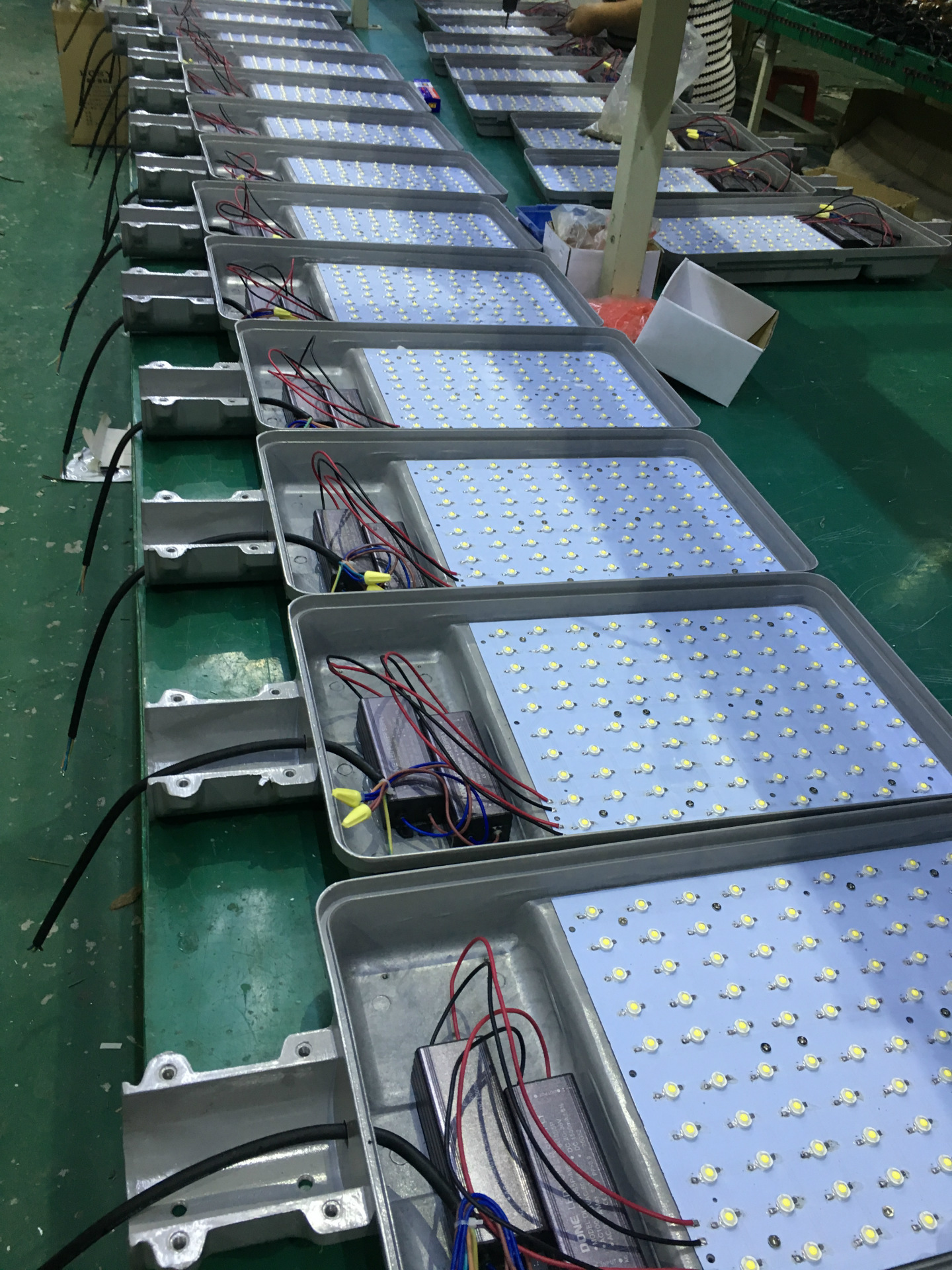 LED street lamp head 12W, 30W, 40W, 50W, 60W, 80W, small Golden Bean street lamp, solar flat toothbrush, street lamp arm pic 21