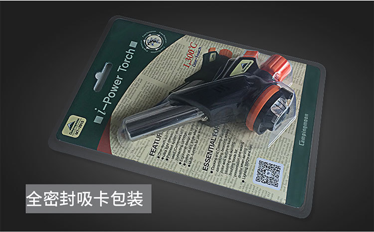 柯曼免预热取火MT-2915户外露营烧烤取火点碳卡式喷枪便携详情14