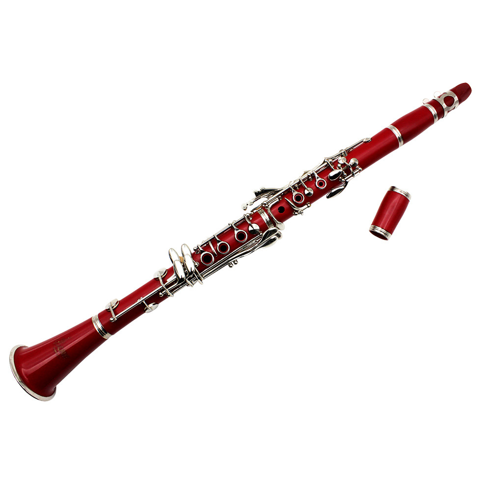 LADE clarinete en si bemol 17 teclas baquelita negro estudiante adulto examen conjunto de instrumentos color baquelita pic 14