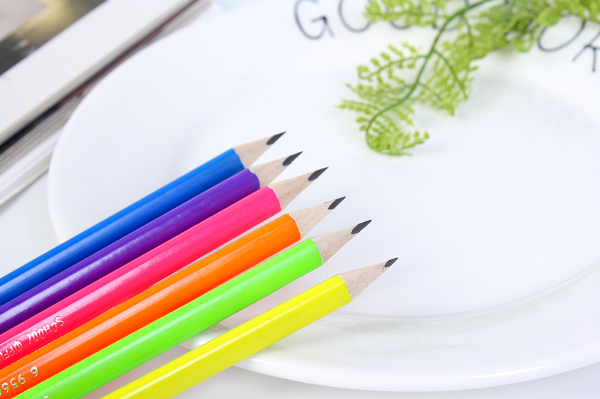 Wholesale of PVC buckets for student writing, erasable pencils with erasers, and special wooden lead-free toxic doodling pencils for exams pic 3