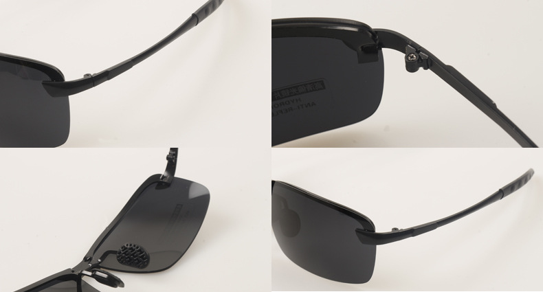 男士偏光太阳眼镜开车驾驶眼镜 钓鱼眼镜 户外蛤蟆镜男墨镜3043详情13