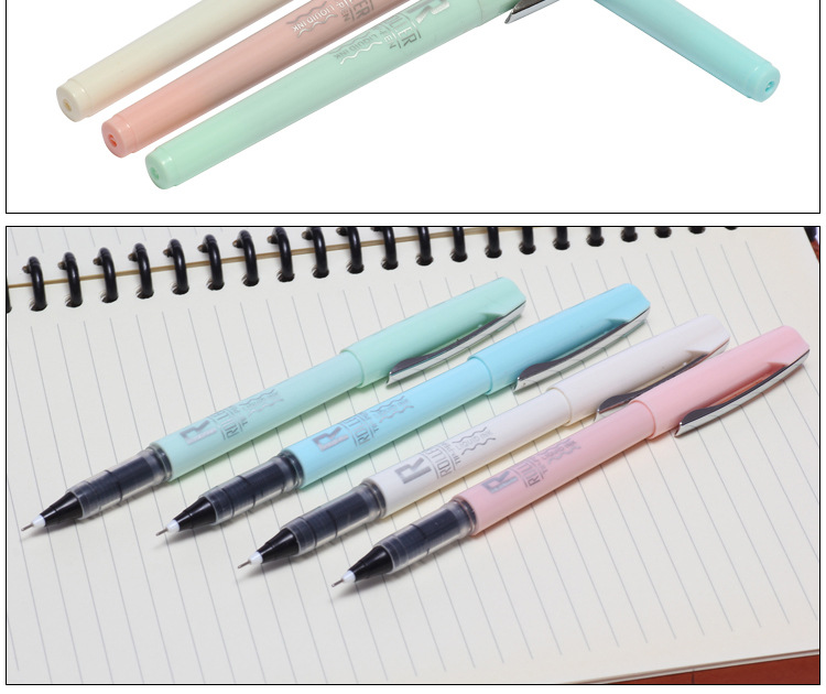 Tianfeng direct liquid ballpoint Pen, Business water-based pen, Korean version signature pen, reflow direct liquid Pen 810112 pieces per box pic 13