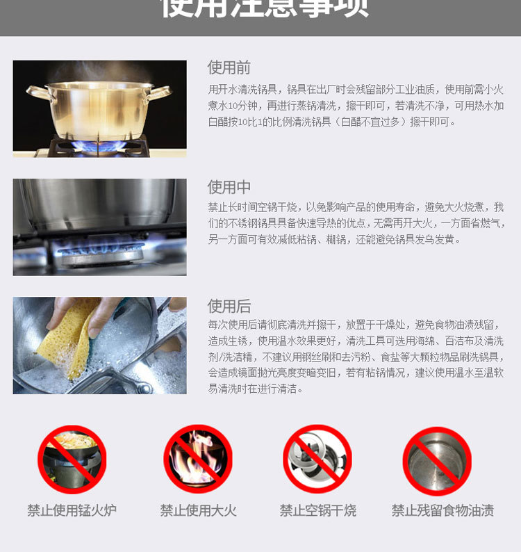 Stainless steel steamer, thickened 28CM, double-ear soup steamer, direct supply from the manufacturer, double-layer soup steamer, household gift pot pic 35