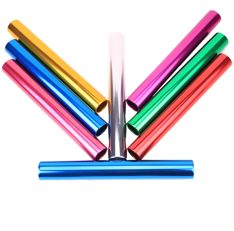 加粗3.8cm铝合金接力棒氧化电镀标准成人比赛接力棒传递棒信号棒详情17