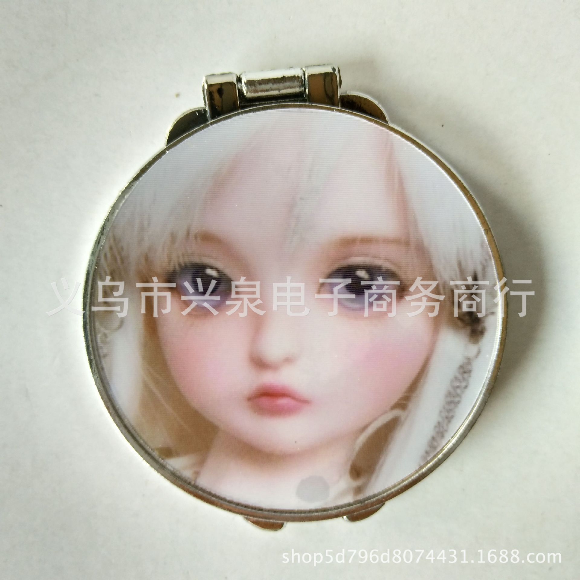 【 Zone 3-10 】 Blinking glasses: 60 yuan per box, 600 yuan per case. 3D blinking glasses for cartoon characters, portable makeup mirror, folding mirror, double-sided mirror: 1 yuan pic 2