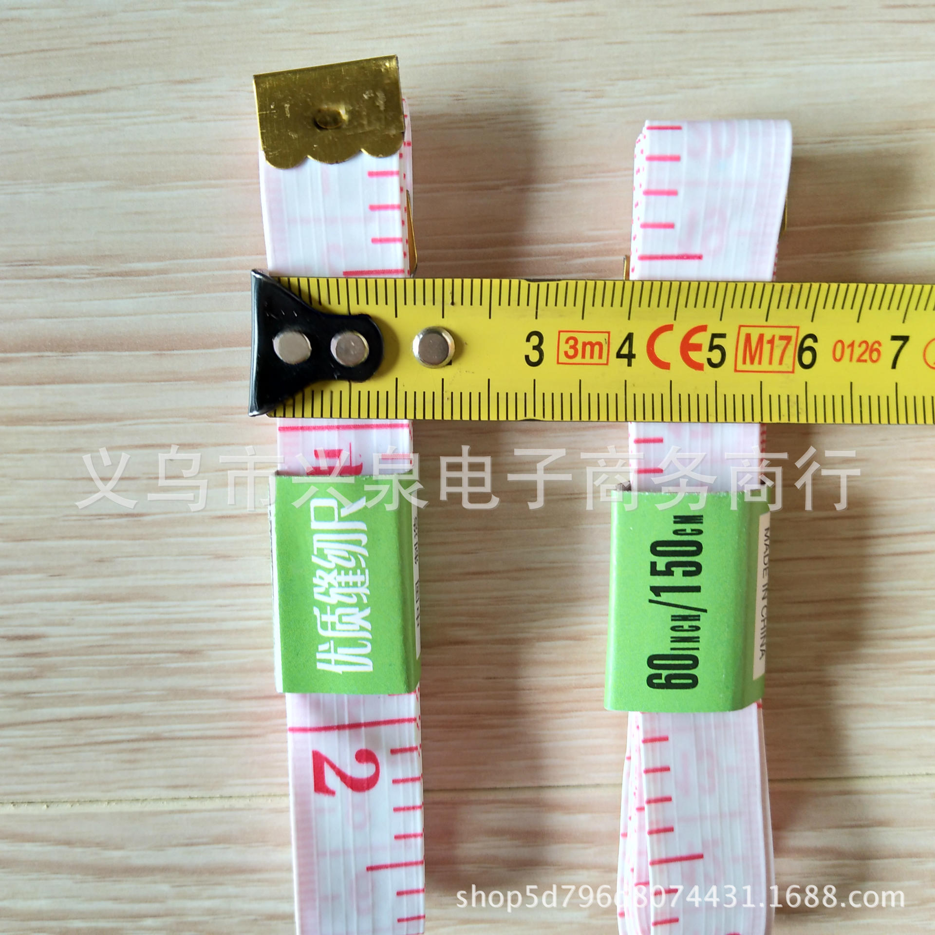 【1-6区】皮尺10/包 1000/箱皮尺软尺量衣尺缝纫尺 裁衣尺 腰围尺 1.5米皮尺 百货批发详情2