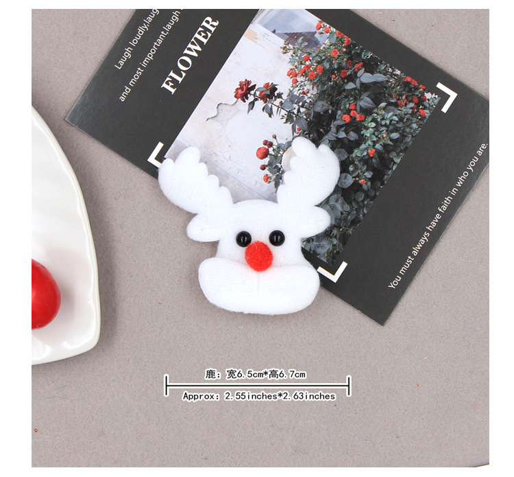 韩版圣诞驯鹿雪人圣诞老人圣诞树配饰毛绒麋鹿发箍头饰配件详情30