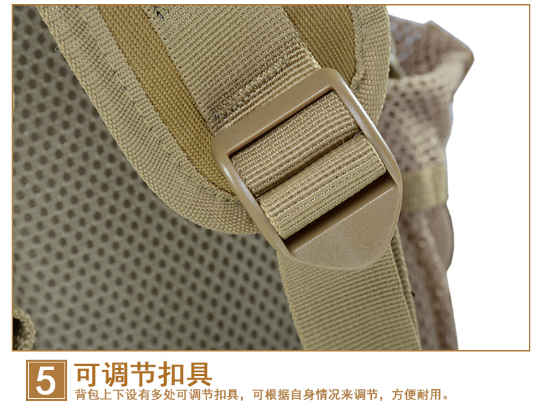 Yitu Leisure Travel Waterproof Camouflage Backpack for Men, large-capacity sports outdoor Tactical Badminton backpack pic 19