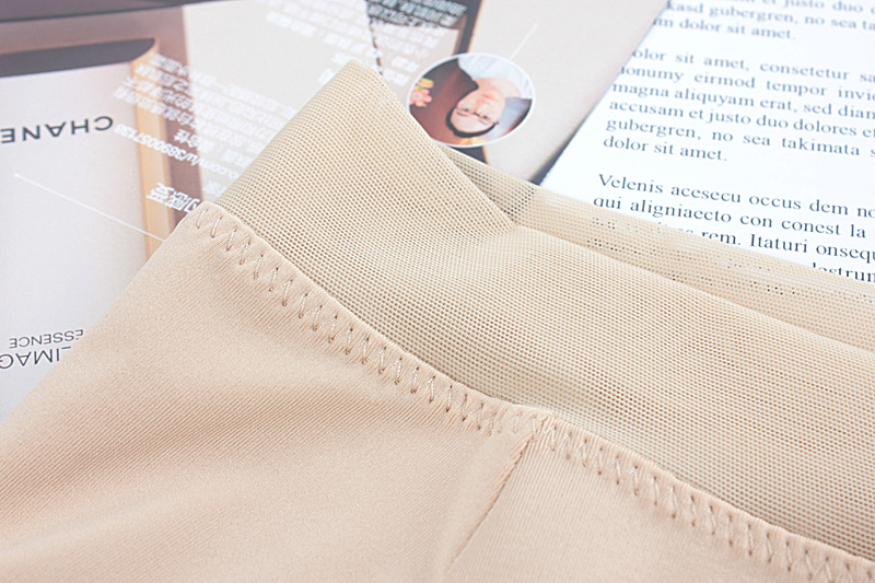 Wholesale of large-sized Japanese-style milk silk underwear for women, high-waisted, smooth and sexy lace ice silk seamless, chubby triangle pants pic 4