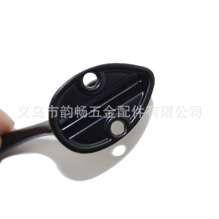 新衣钩合金复古挂钩 橱柜浴室挂衣钩墙壁挂钩老式单钩外贸55*43详情7