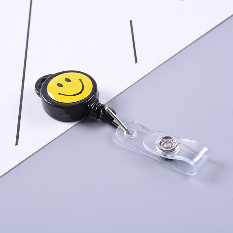 2.5cm small round pull-up buckle, metal pull-up buckle, ID card buckle, telescopic cartoon pull-up buckle, pull-down buckle, available in fixed color pic 16