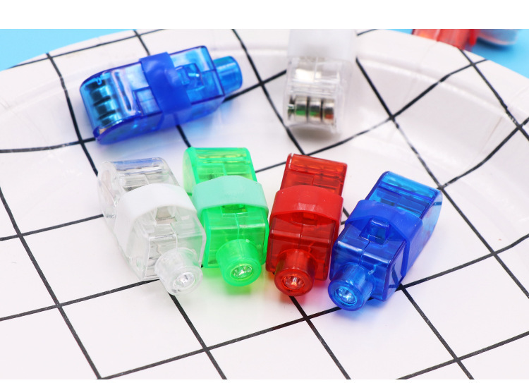 Ordinary finger lights, led seven-color lights, wechat business ground promotion small gifts, hot-selling ground promotion toys, wholesale supply pic 12