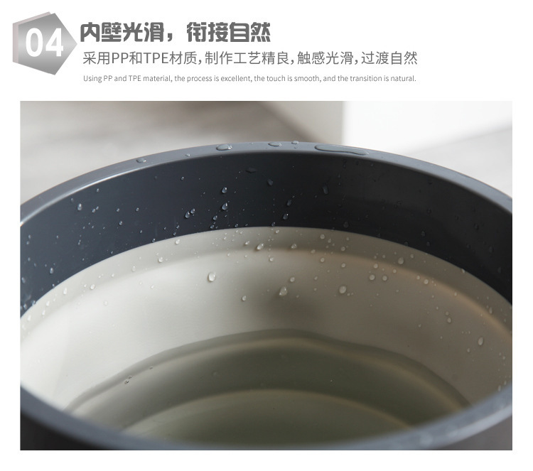 多功能桶户外露营折叠桶大号塑料手提钓鱼旅行便携可伸缩水桶洗车详情10