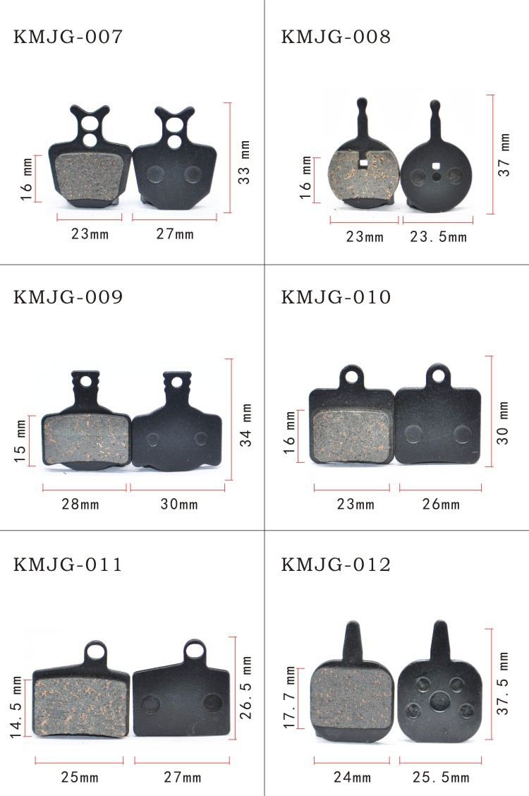 Mountain bike disc brake pads M446/M315 resin semi-metallic oil disc brake accessories electric bike brake pads pic 7