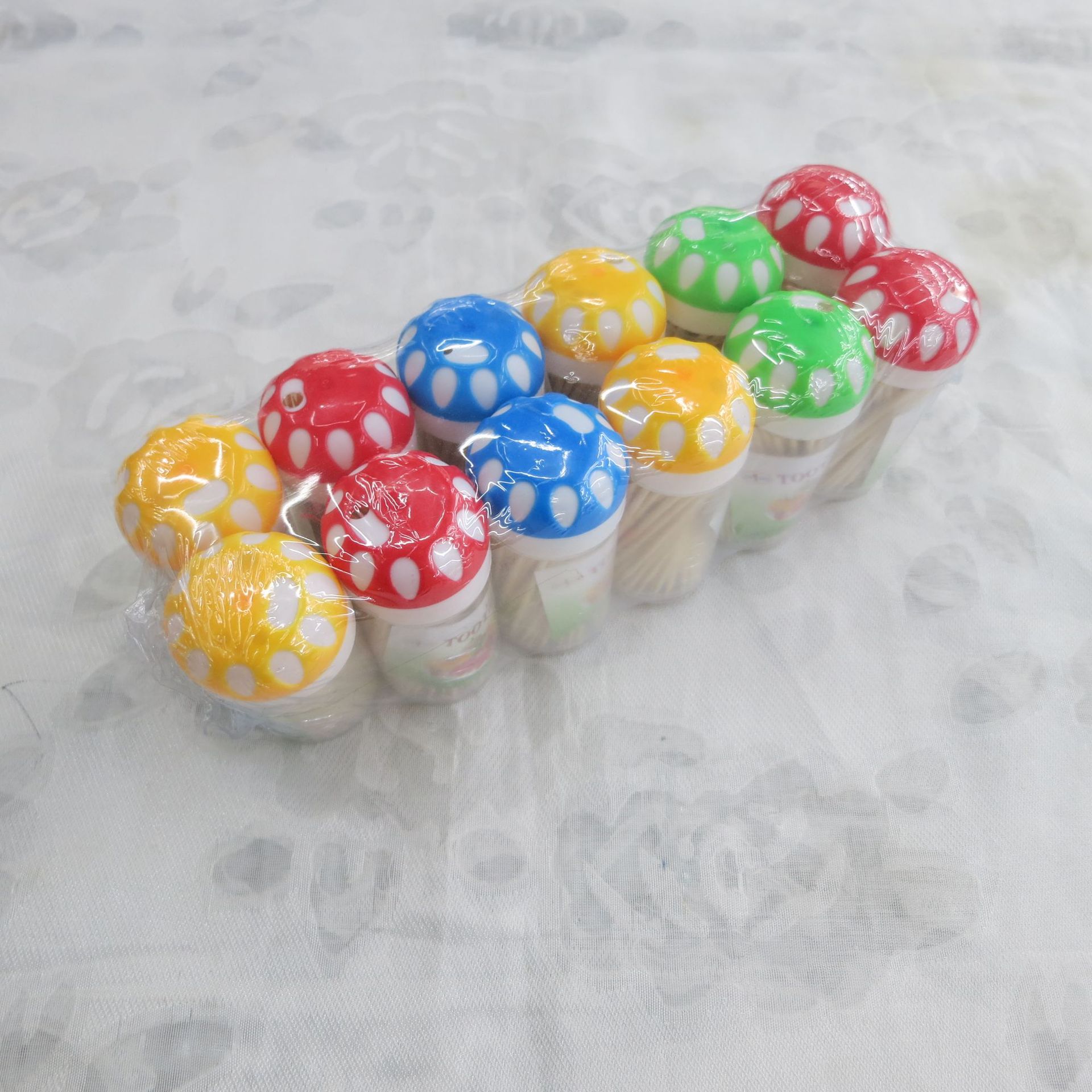 Little Snowflake Toothpicks/Natural and eco-friendly/Portable/Daily home/Hotel/Bamboo/Double-headed /90-100 pieces pic 2