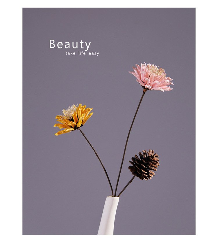 北欧风简约陶瓷花瓶摆件白色素烧干花花插家居装饰摆设厂家批发详情10