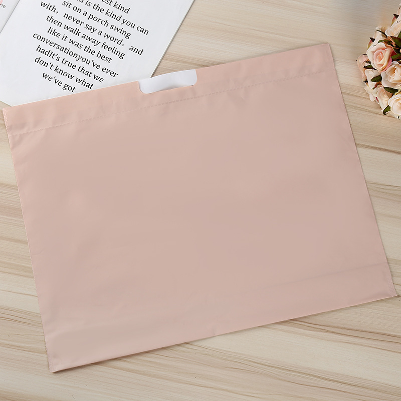 Plastic drawstrap EVA frosted packaging bags for clothing handbags, creative shopping cosmetic gift bags are available upon request pic 12