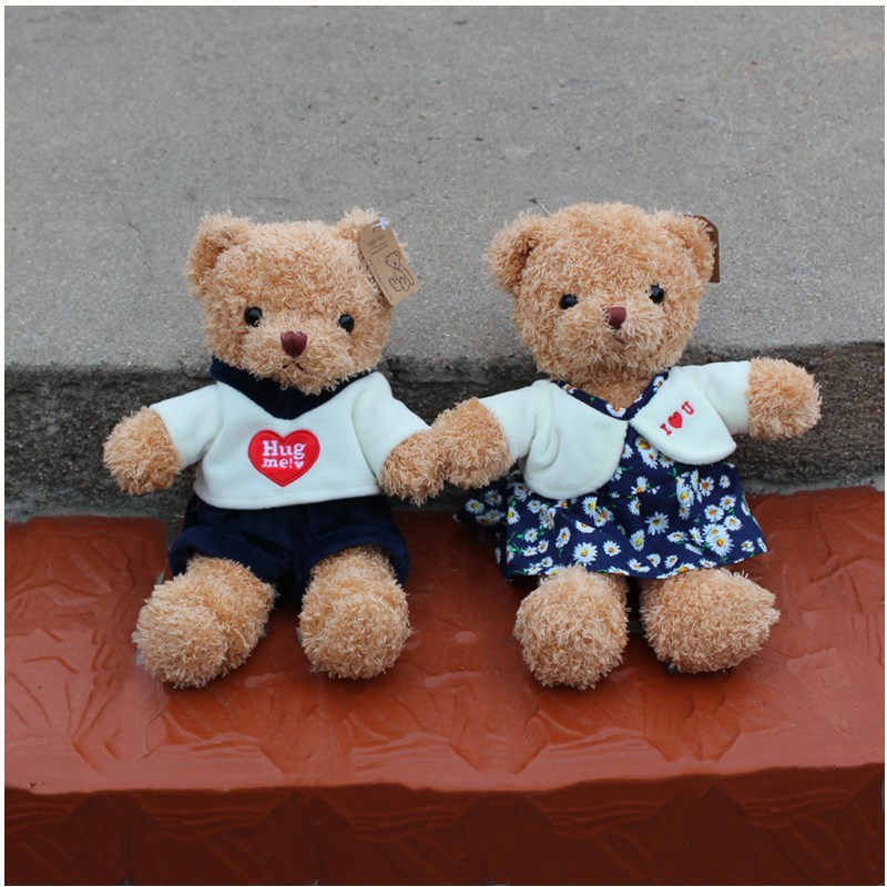 潮流玩具泰迪熊毛绒玩偶批发哭娃可爱柔软儿童礼物详情44