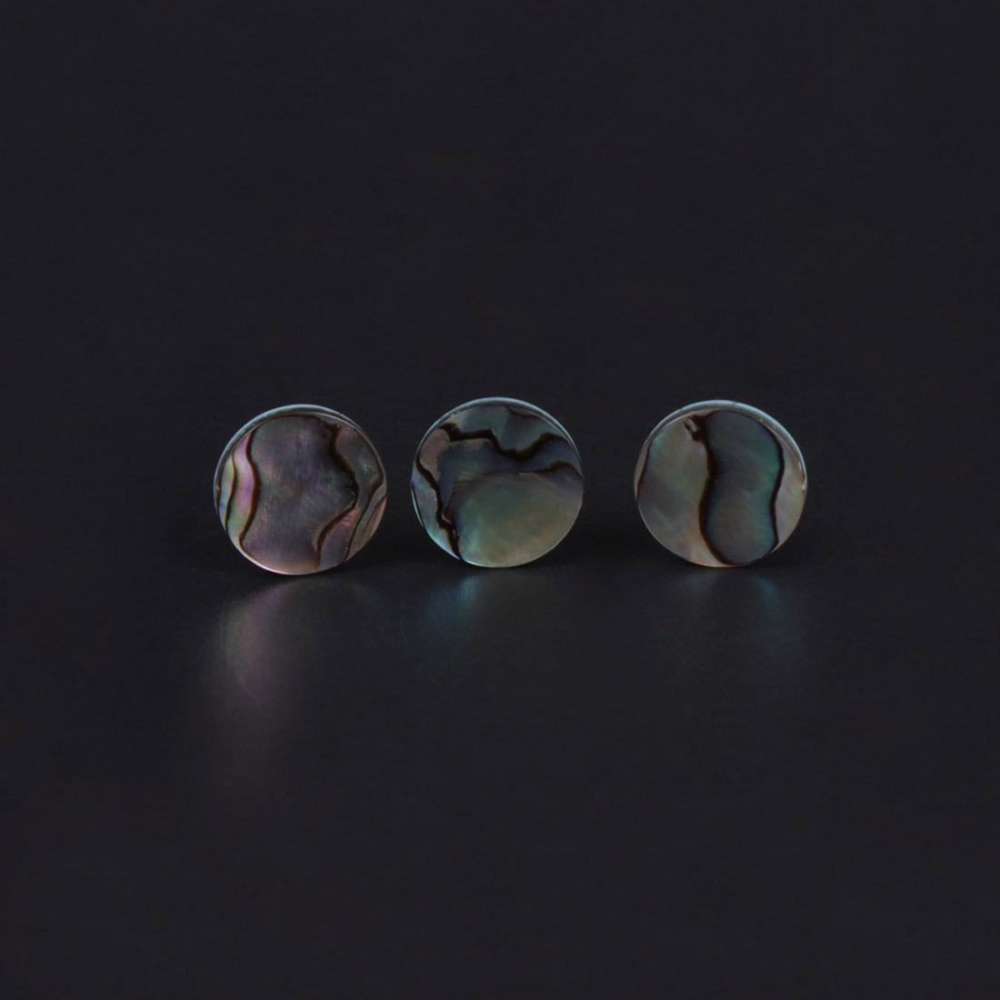 Brass instrument trumpet, abalone shell key buckle, three sets, colorful shell piston key cover, instrument accessories wholesale pic 9