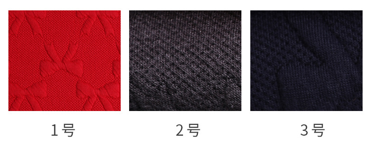 The manufacturer supplies tr fabric full polyester baby and children's stretch knitted jacquard air layer weft dyed cotton-like polyester yarn pic 7