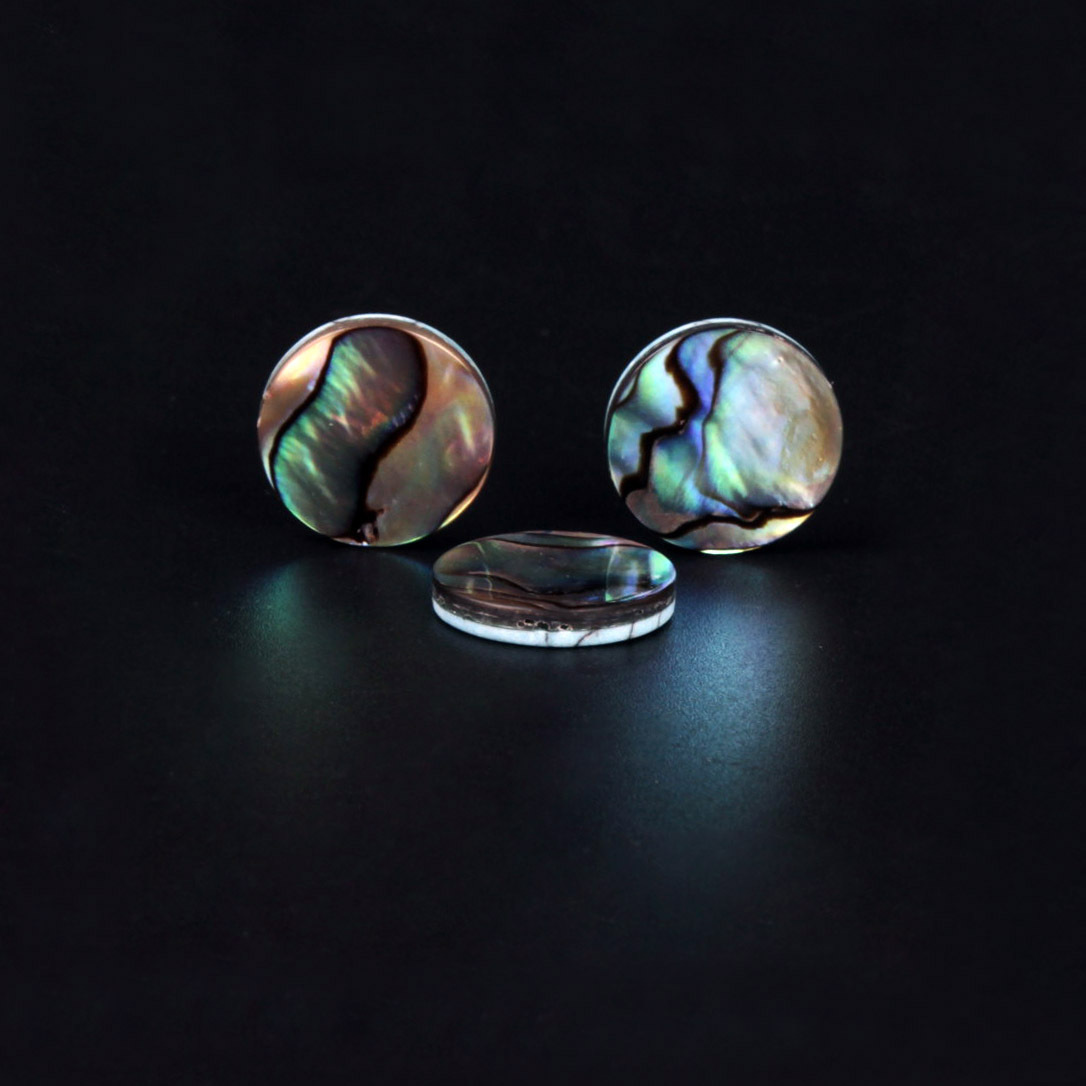 Brass instrument trumpet, abalone shell key buckle, three sets, colorful shell piston key cover, instrument accessories wholesale pic 8