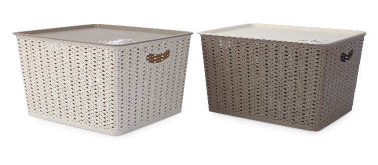 Cestas de almacenamiento de plástico cocina baño escritorio cestas de almacenamiento cesta de almacenamiento cesta de almacenamiento cesta de almacenamiento de varios cesta de almacenamiento de ropa sucia cubo de almacenamiento pic 5